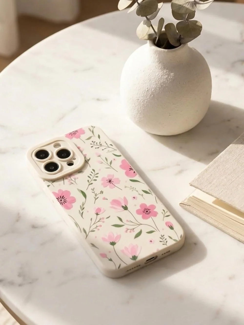 iPhone 16 Pro Max Case | Cute Flowers Design | Floral Soft
